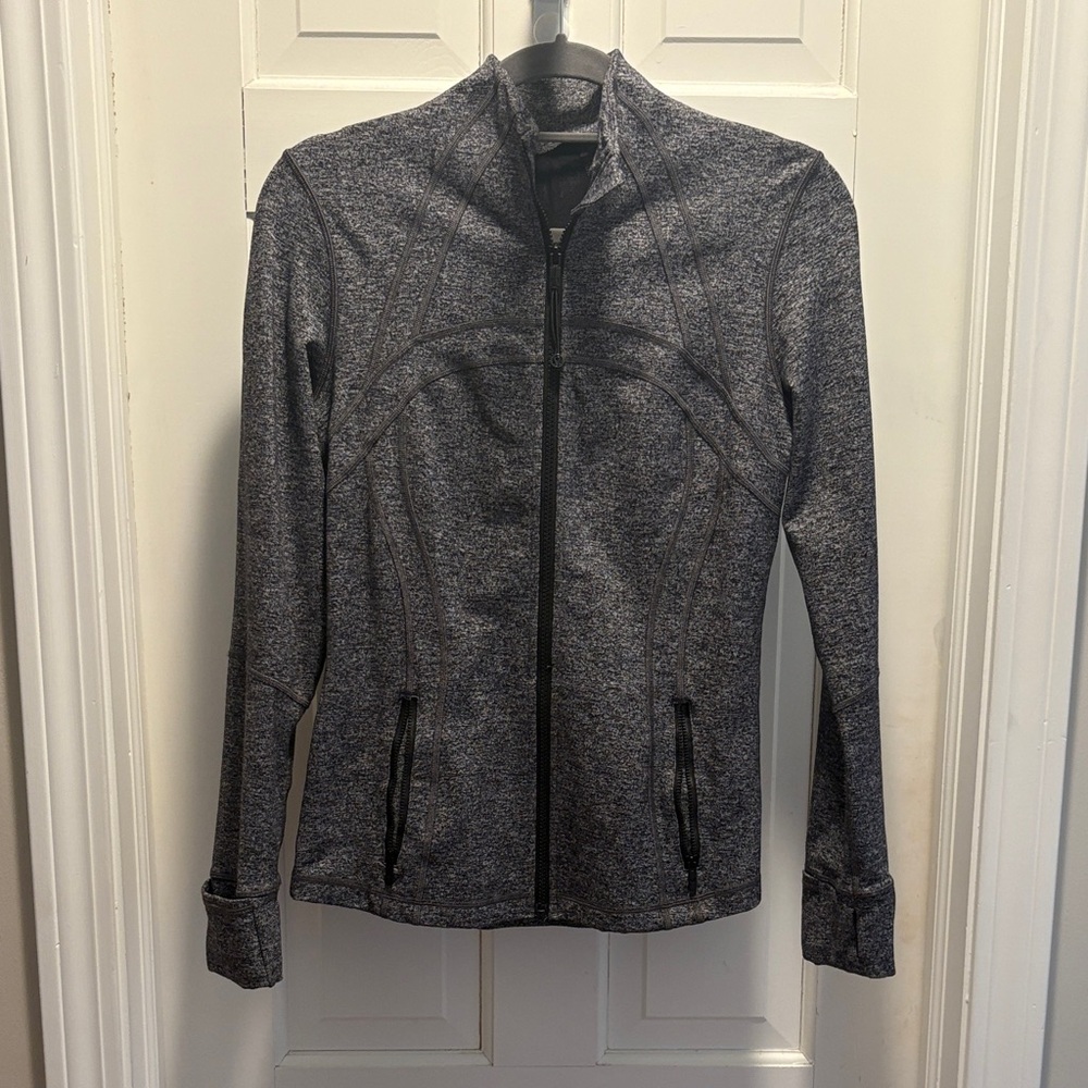 lululemon athletica Heathered Gray Utility Jacket